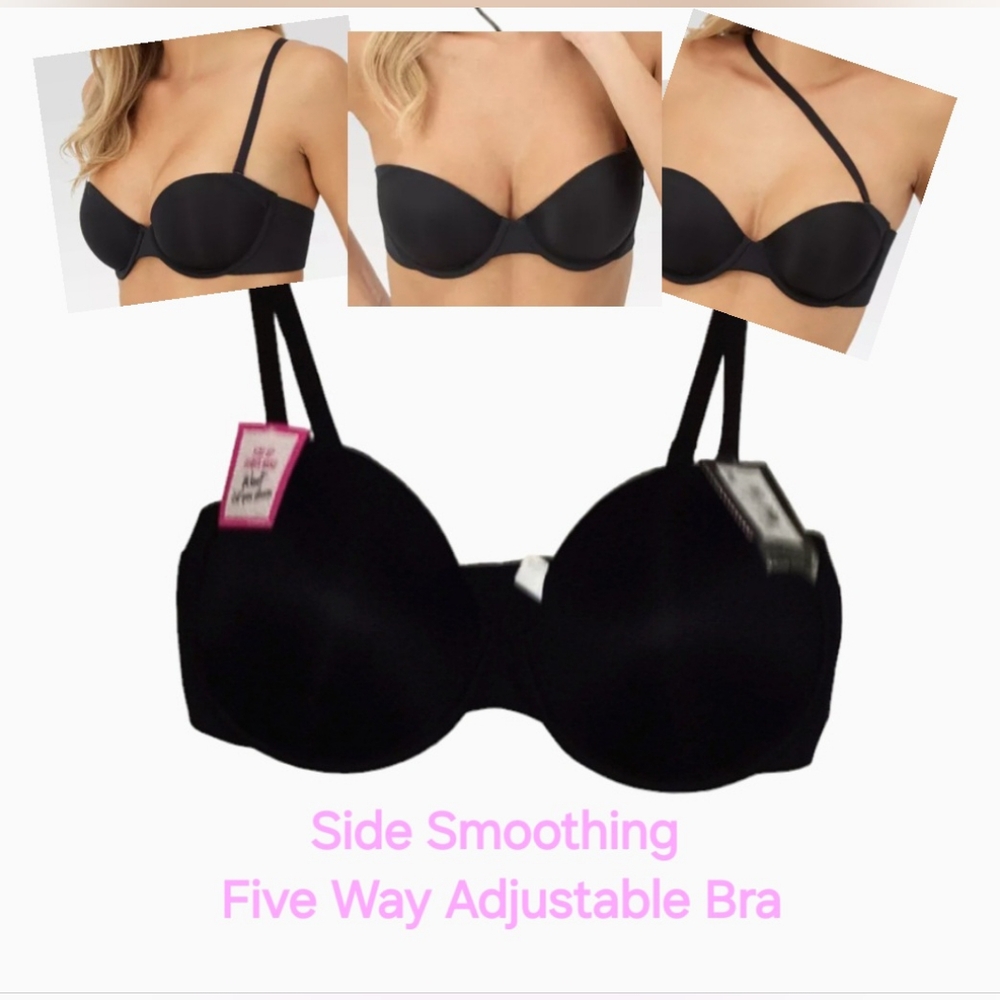 MAIDENFORM SIDE SMOOTHING 5 UNDERWIRE BRA 40D NWT